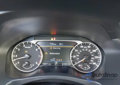 2025 Nissan Altima Sv Fwd from USA, damaged, VIN 1N4BL4DV4SN370487